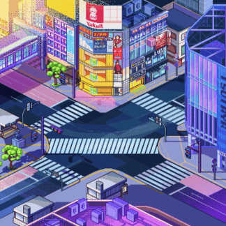 Shibuya Scramble Crossing